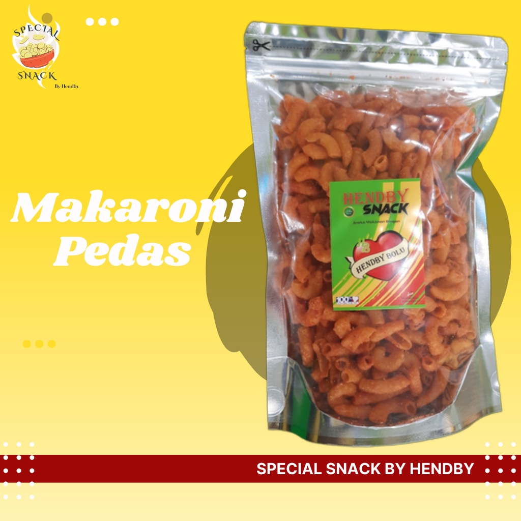 

Cemilan Makaroni Pedas 200gr