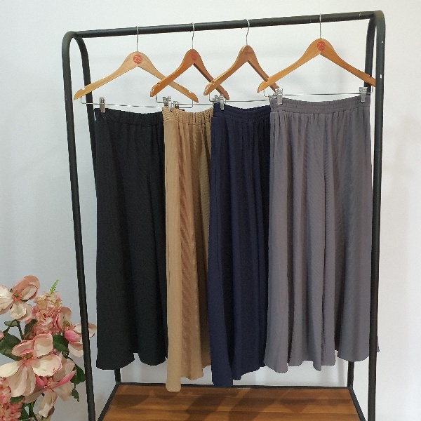 Celana Panjang Kulot wanita fit XXL ZAHRA SIGNATURE Kulot Spandex Winnie-8