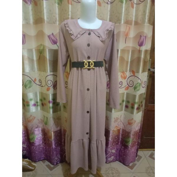 Midi knit plisket by Aquila