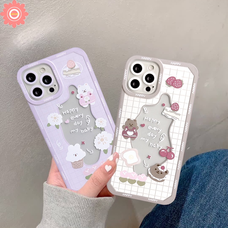 Soft Case Motif Kartun Kue Beruang Untuk Samsung A03 A13 A21s A30 A71 A10 A02 A50s M32 A11 A30s M23 A22 A23 A02S A03 Core A73 A33 A52 A5S A23 A2 A5S A20s A53 A52 A7S