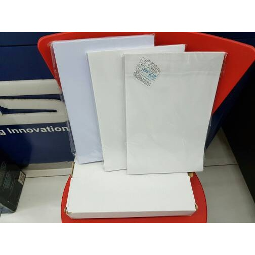 

A81Duya Bahan Id Card / Pvc Kertas Id Card 1 Pak Isi 50 Pc Ukuran A4 As71S0D