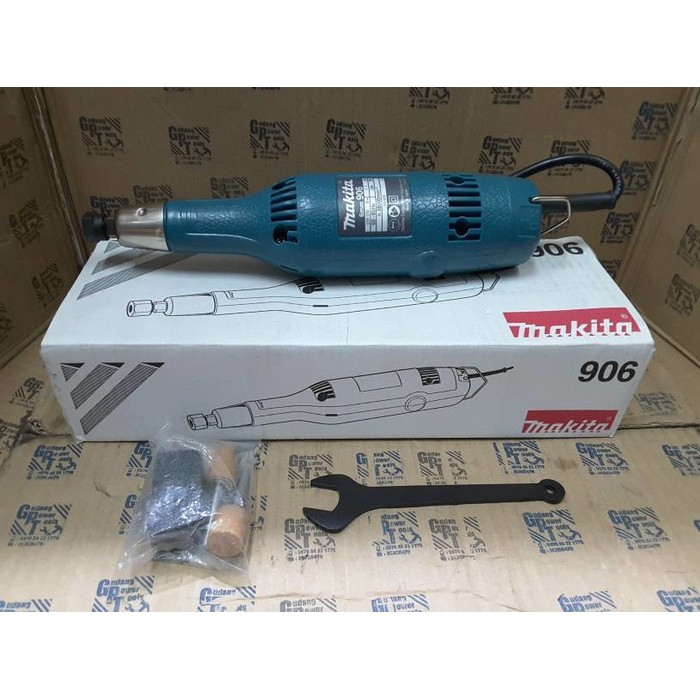 Mesin Die Griner Mini Gerinda Botol Tuner Touch Up Makita 906 ORIGINAL -