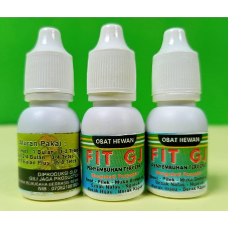OBAT AYAM FIT GJ MULTIVITAMIN UTK AYAM ADUAN/ KONTES SABUNG