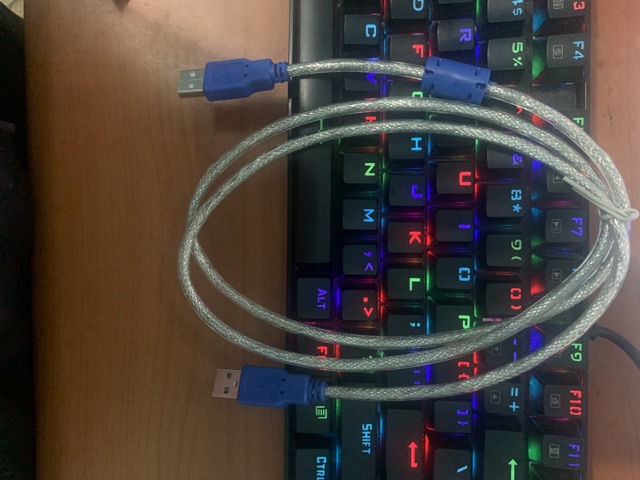 KABEL USB MALE TO MALE - KABEL USB COWOK COWOK 1.2Meter BESTLINK