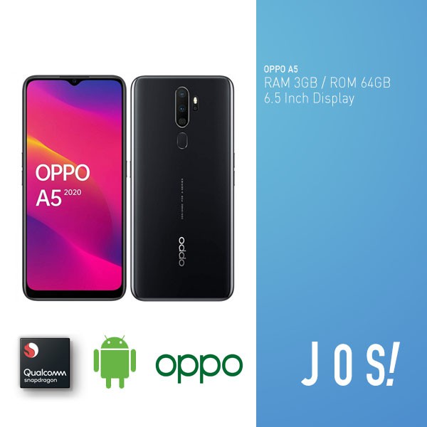 OPPO A5 2020 3/64GB RAM 3GB INTERNAL 64GB - GARANSI RESMI