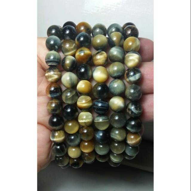 Gelang  Batu Hawk eye