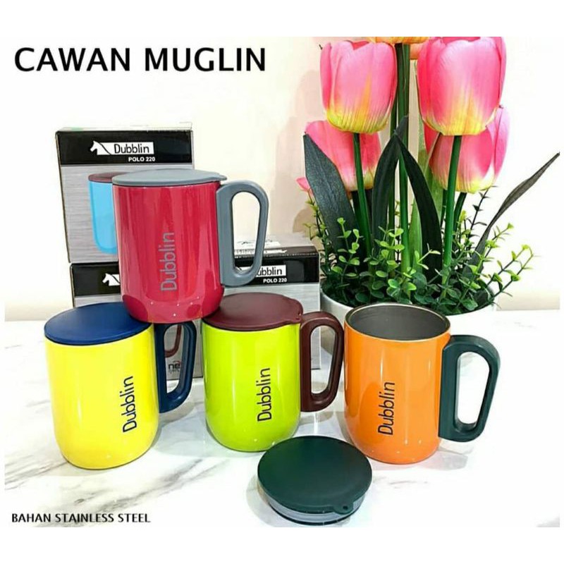 Mug Gelas Cangkir Tahan Panas Dublin 220 ML