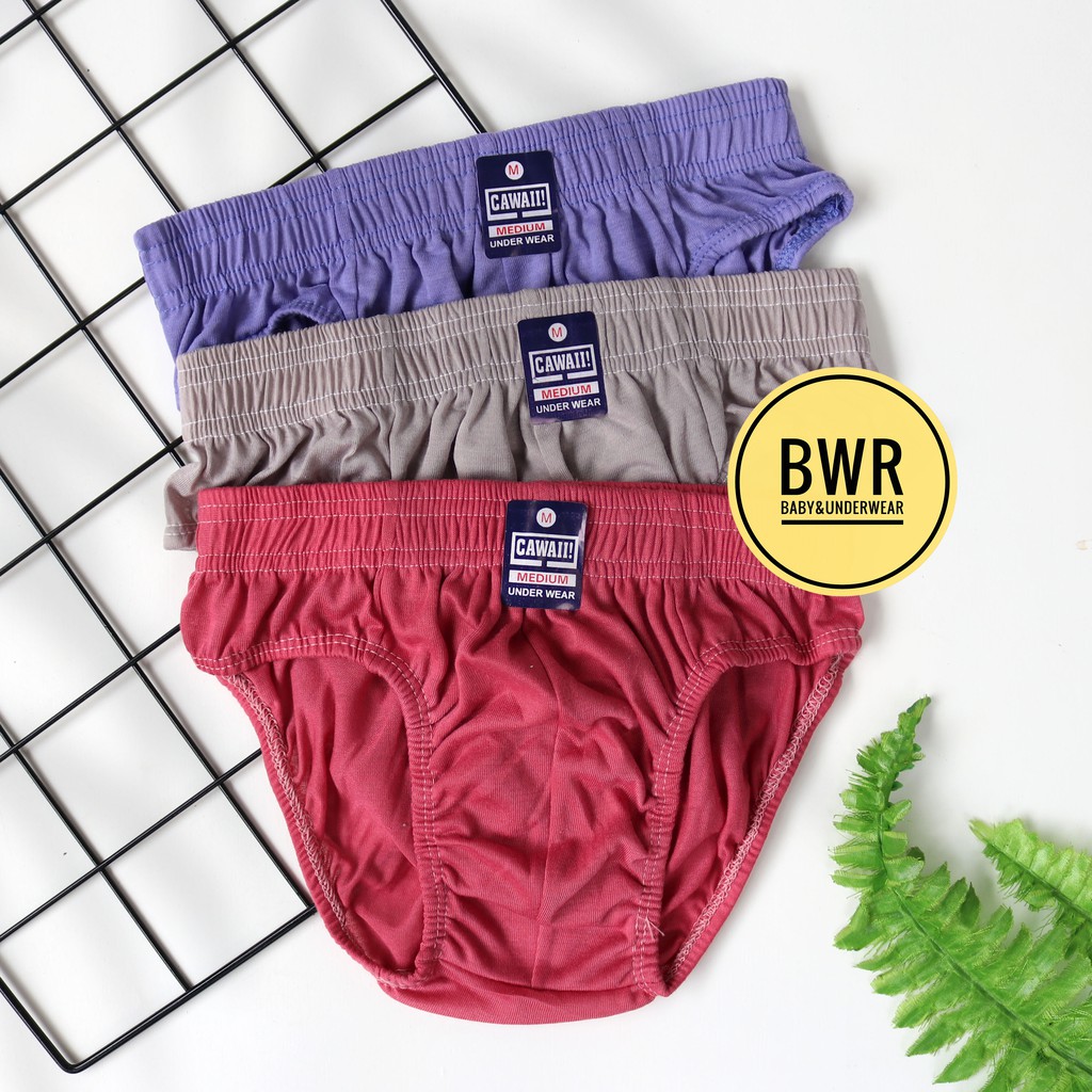 [ 6pc ] CD CAWAI Kerut | Celana Dalam Pria Dewasa Karet Kerut Murah Berkualitas - Bwr I