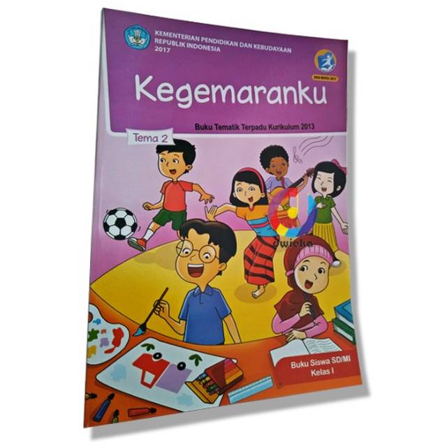 Jual Buku Tematik Kelas 1 Sd Tema 2 Kegemaranku Revisi Terbaru K13