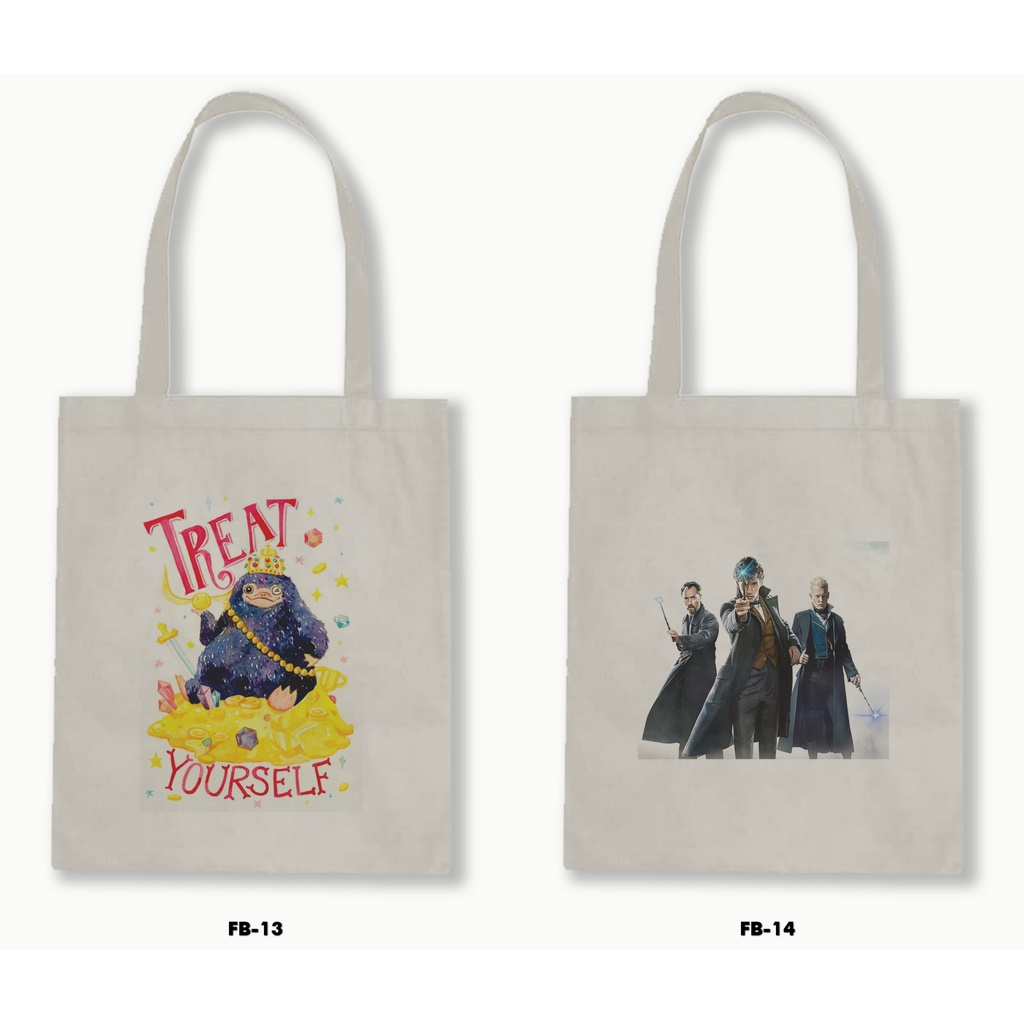 TOTE BAG BLACU - FANTASTIC BEASTS 1