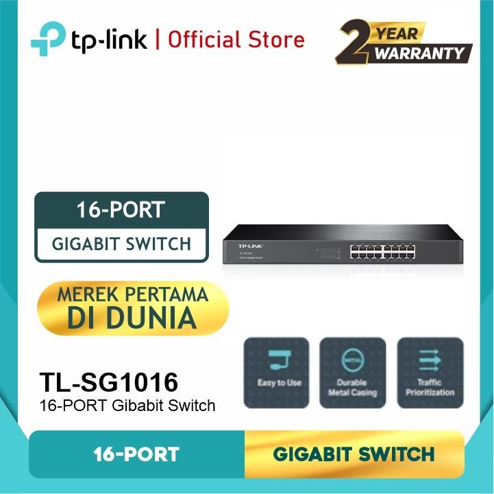 Tp-link Switch TL-SG1016 16-Port Gigabit Switch