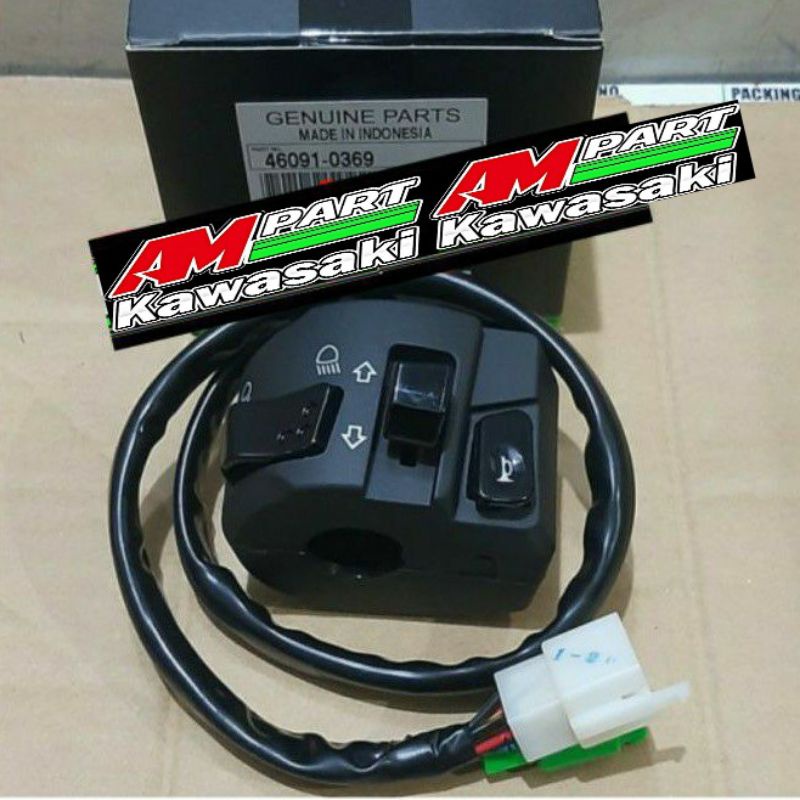 Holder saklar kiri W175 W 175 Original Kawasaki Genuine Part