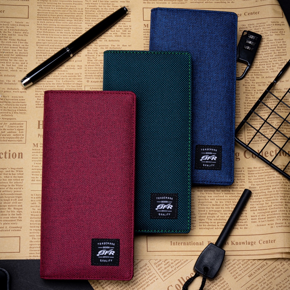 JFR Fashion Dompet Pria Bahan Kulit Canvas JP12-8