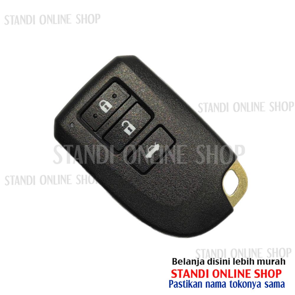 Cassing Remote Smartkey Keyless Toyota All New Vios 3 Tombol