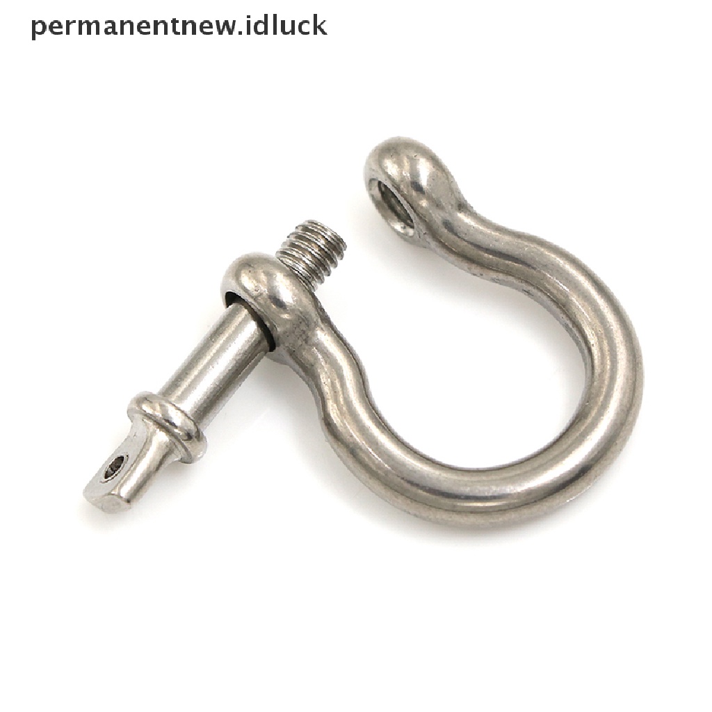 5 Pcs Sekrup pin shackle Rigging m4 304 stainless steel