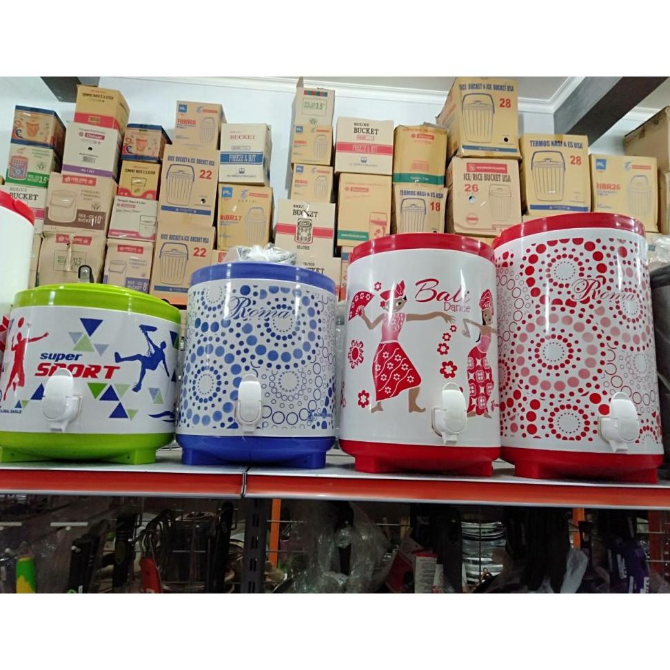Drink jar Roma 10 liter GLOBAL EAGLE/ Tempat Air minum / Termos air panas dingin