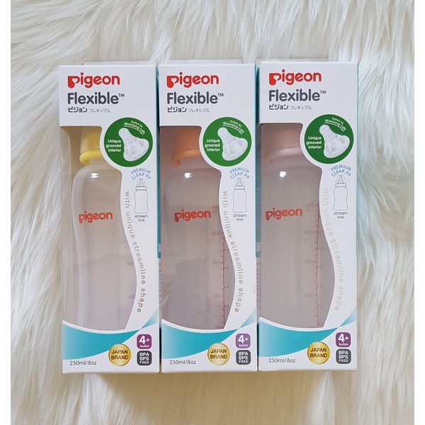 Makassar Botol Bayi Pigeon Flexible 250 ml / Dot Pigeon