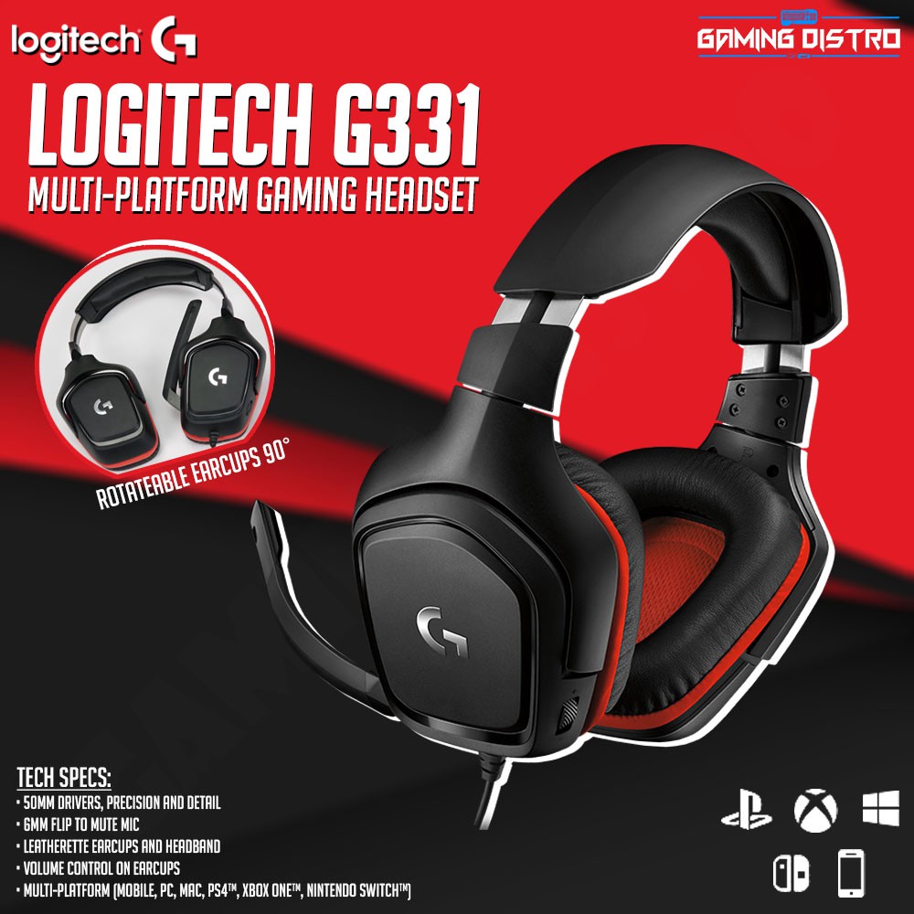 Headset Gaming Logitech G331 Stereo Gaming Headset - Logitech G331 Gaming Headset