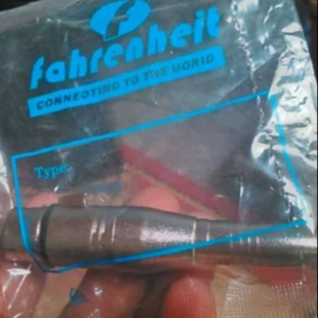 Sambungan Connector Fahrenheit Jack Akai menjadi Soket Canon perempuan