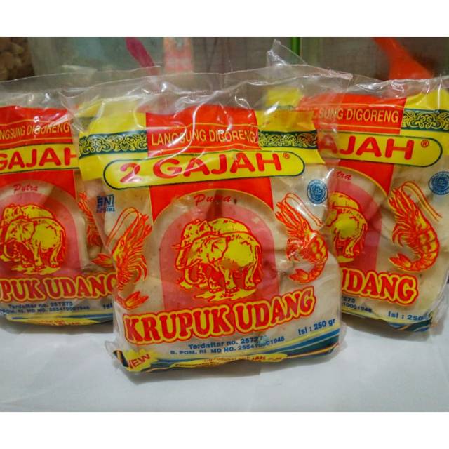 

Kerupuk udang 2Gajah