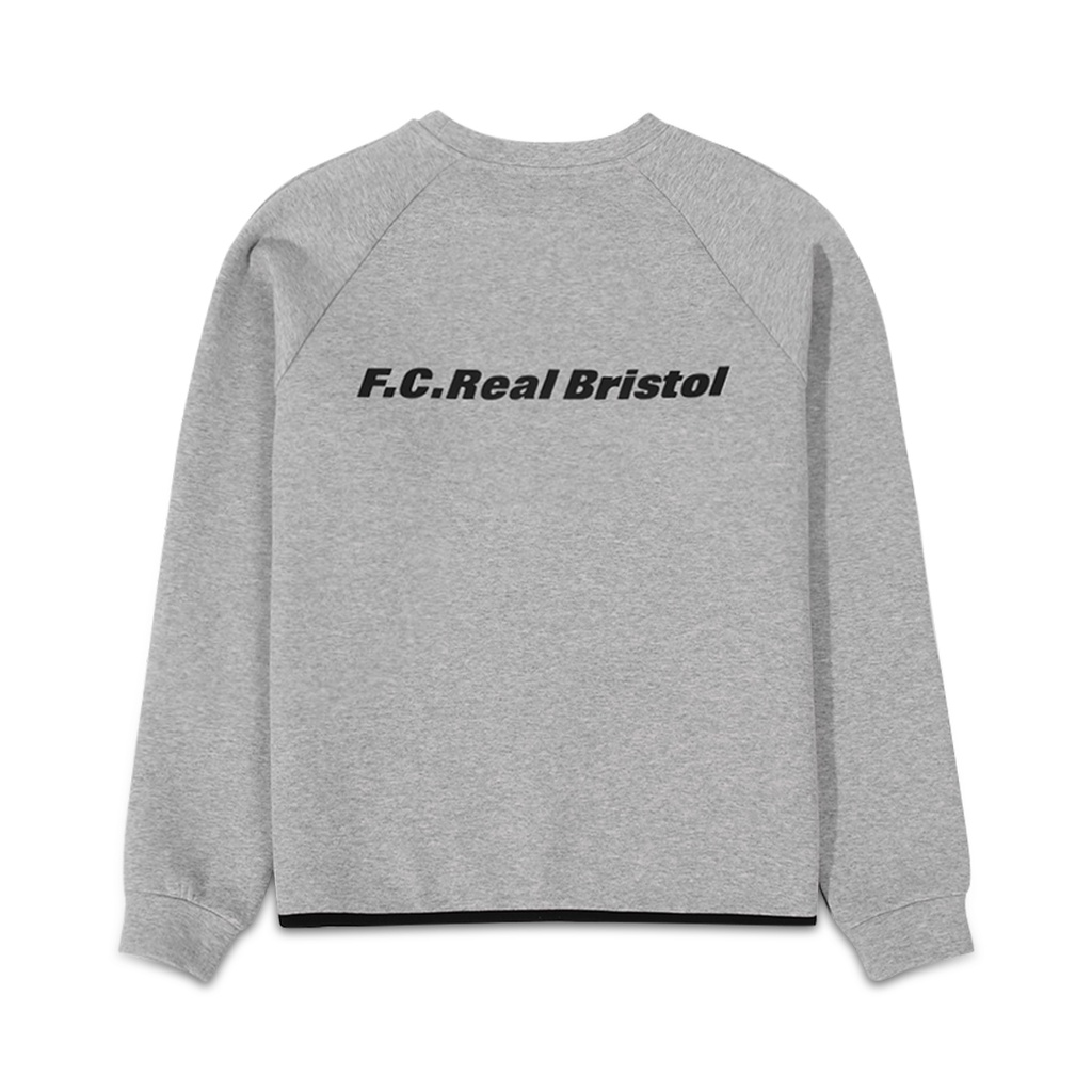 F.C.Real Bristol X Sophnet Crewneck Sweatshirt Grey