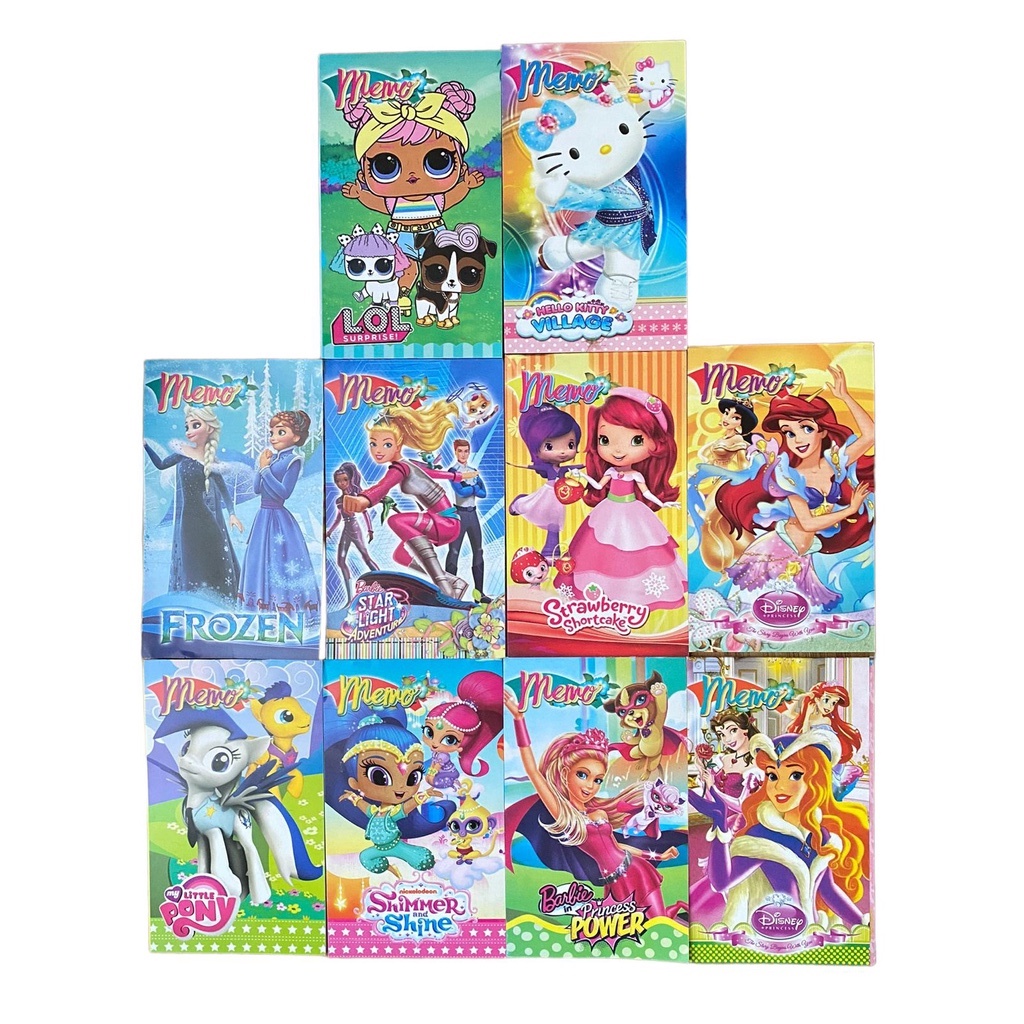 

Memo Lem Tanggung dan Panjang Model Karakter Set Mix