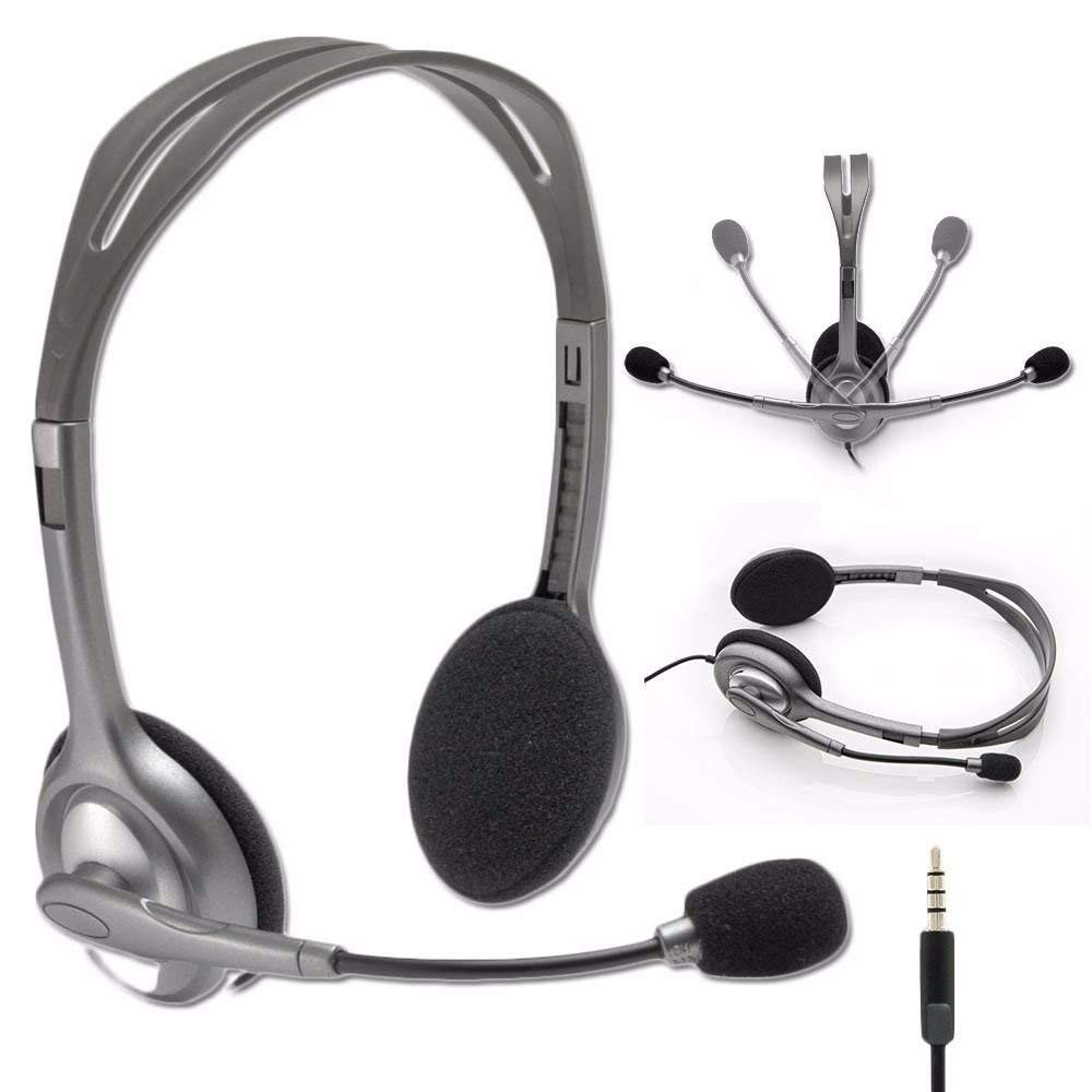 Head set LOGITECH H-111 Headset multiperangkat 3,5mm H111