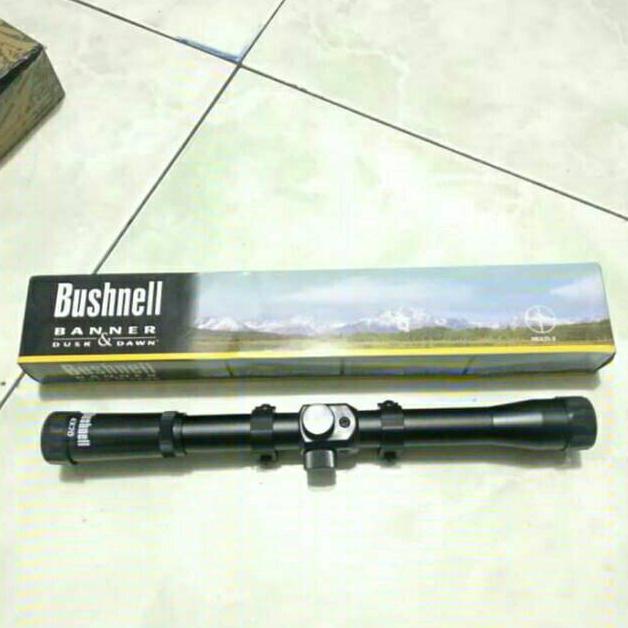 ((BISA COD)) teleskope RIFLE SCOPE BUSHNELL 4x20