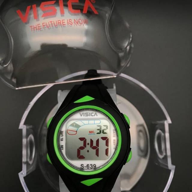 Jam tangan digital anak remaja water Resist merk Visica 639