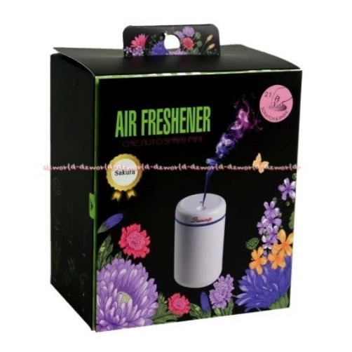 Flamingo Air Freshener Auto Spray Mini Jasmine Alat Dan Isi Pengharum Pewangi Mobil Model Tabung Otomatis Spray Flaminggo