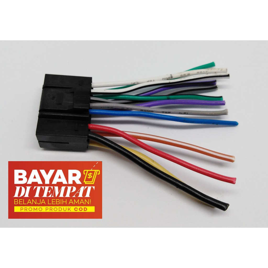 Kabel Soket Head Unit Copotan Toyota Calya Daihatsu Sigra Dpx5000bt Double Din Kenwood Dpx 5000bt Shopee Indonesia