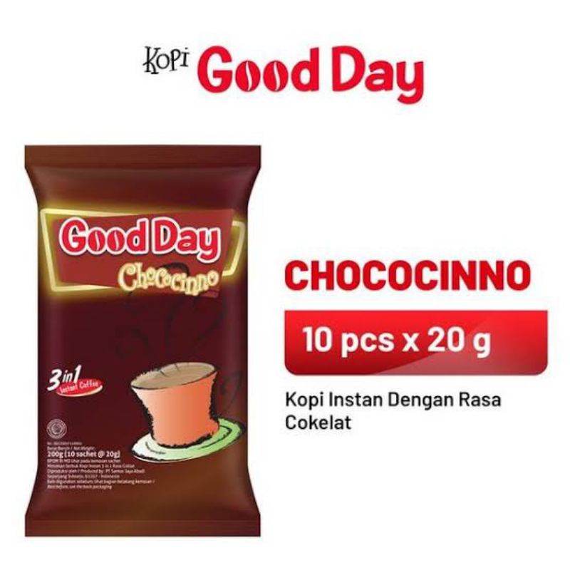 

Good day cofee chococinno isi 10's