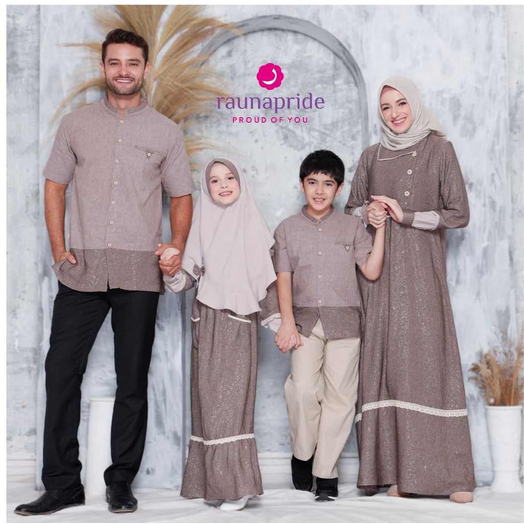 sarimbit keluarga 2021 rauna 313 coklat terbaru original