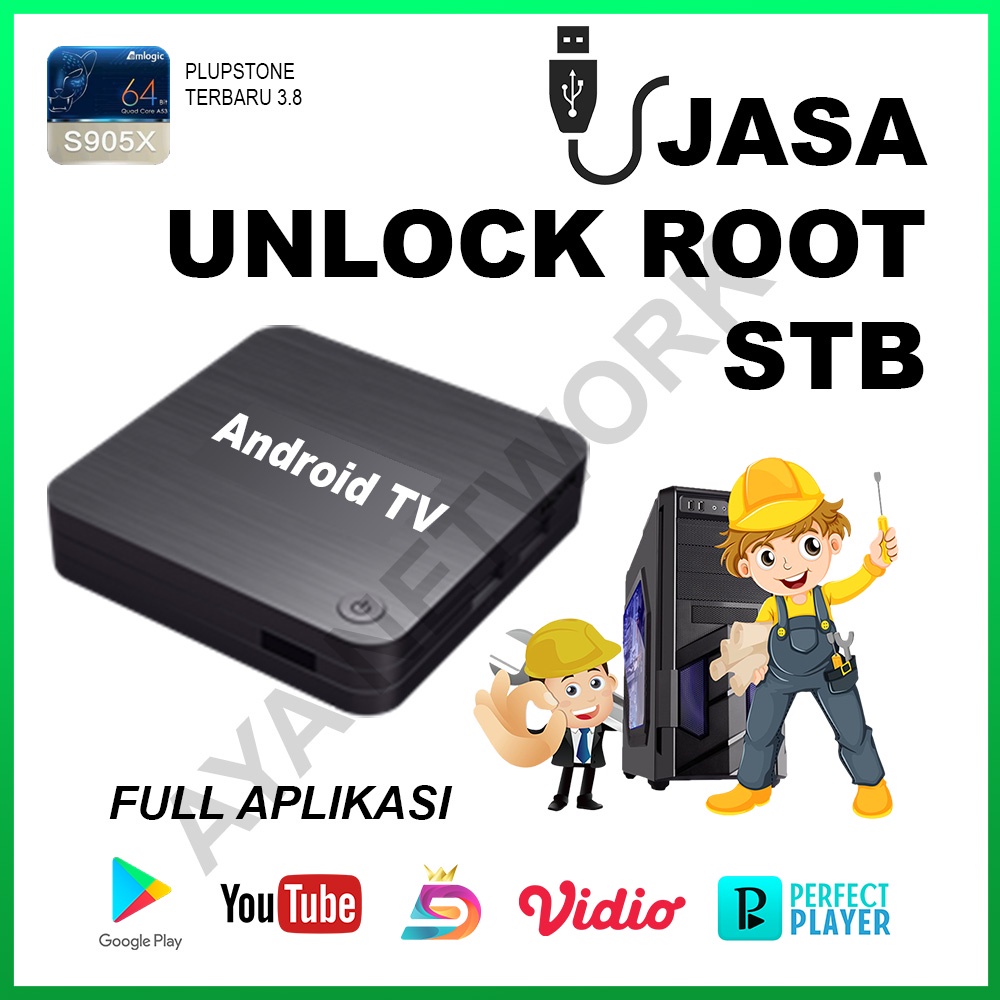 UNLOCK DAN ROOT STB TV BOX