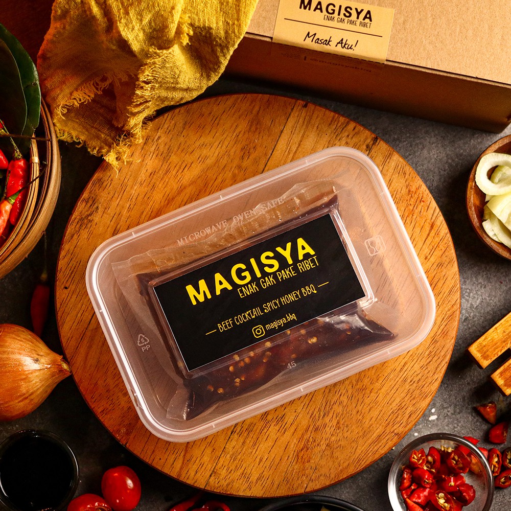 

MAGISYA Beef Cocktail Spicy Honey BBQ 225gr