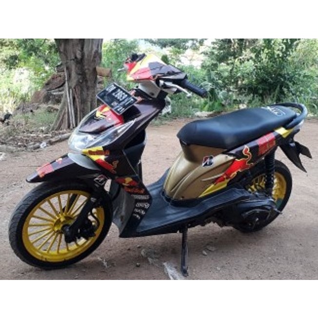 Decal Sticker / Stiker Beat Karbu 2008 2009 2010 2011 2012 19 Red Bull
