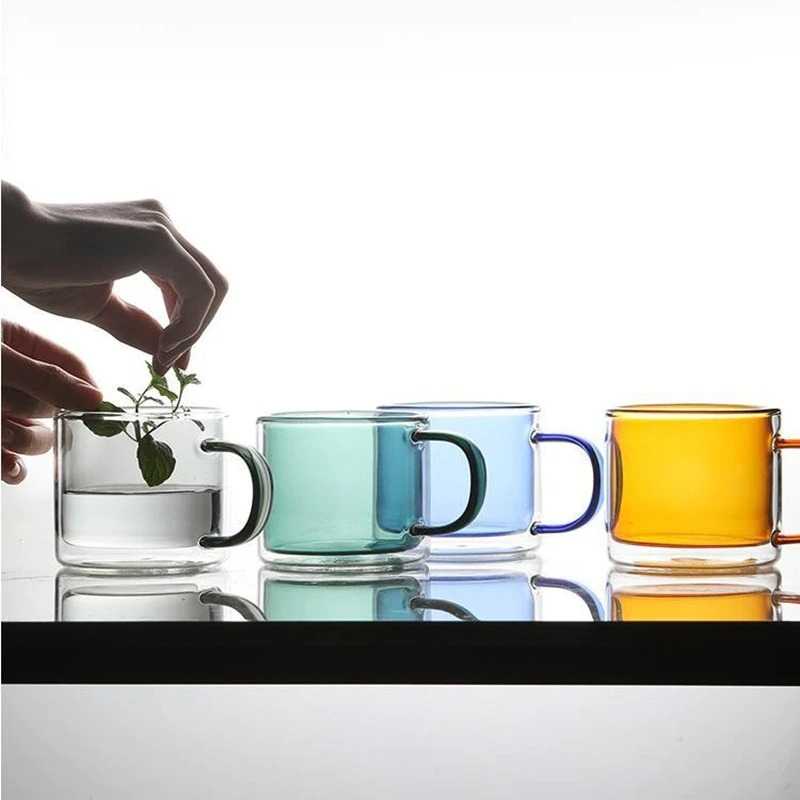 TD-DA GU26C Gelas Mug Whiskey Vodka Coffee Tea Glass 250ml - HJJT-01