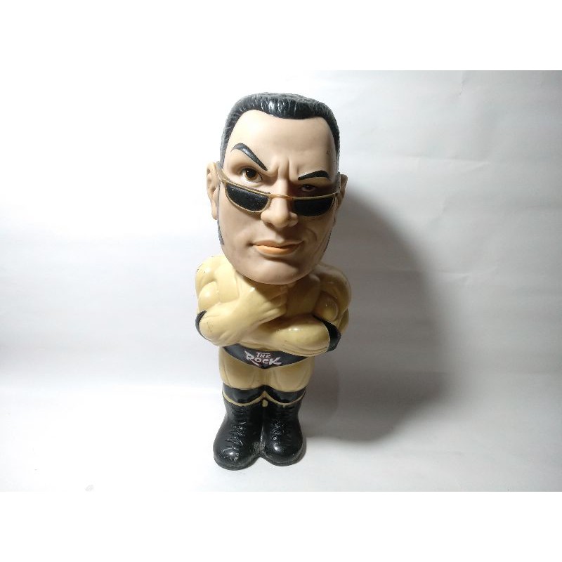 The Rock Dwayne Johnson Smackdown Raw Wwe Wwf Wcw Toys Gulat Tumbler Jadul Smack Down Botol Minum