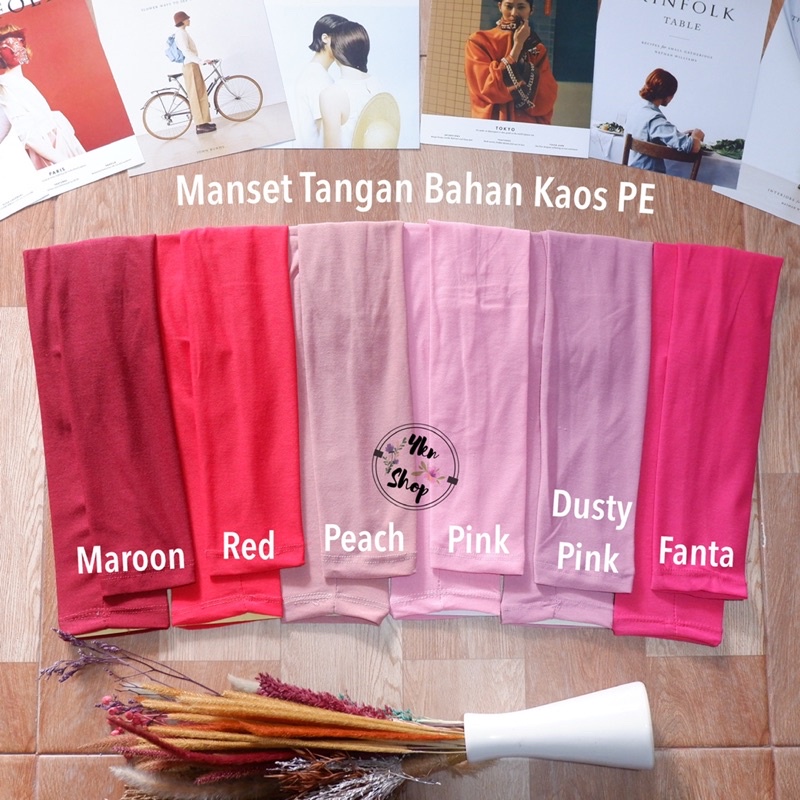 Manset TANGAN Wanita Bahan Kaos SPANDEK PE [Part 2]