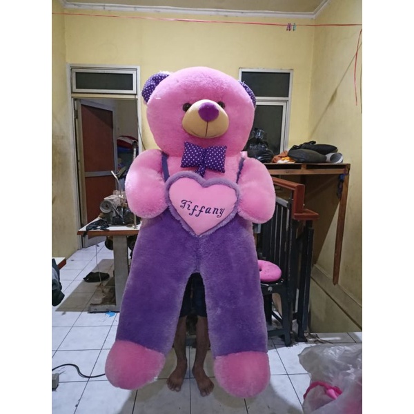 Jual Boneka Beruang Teddy Bear Jojon Super Super Jumbo 1 6 Meter Costum