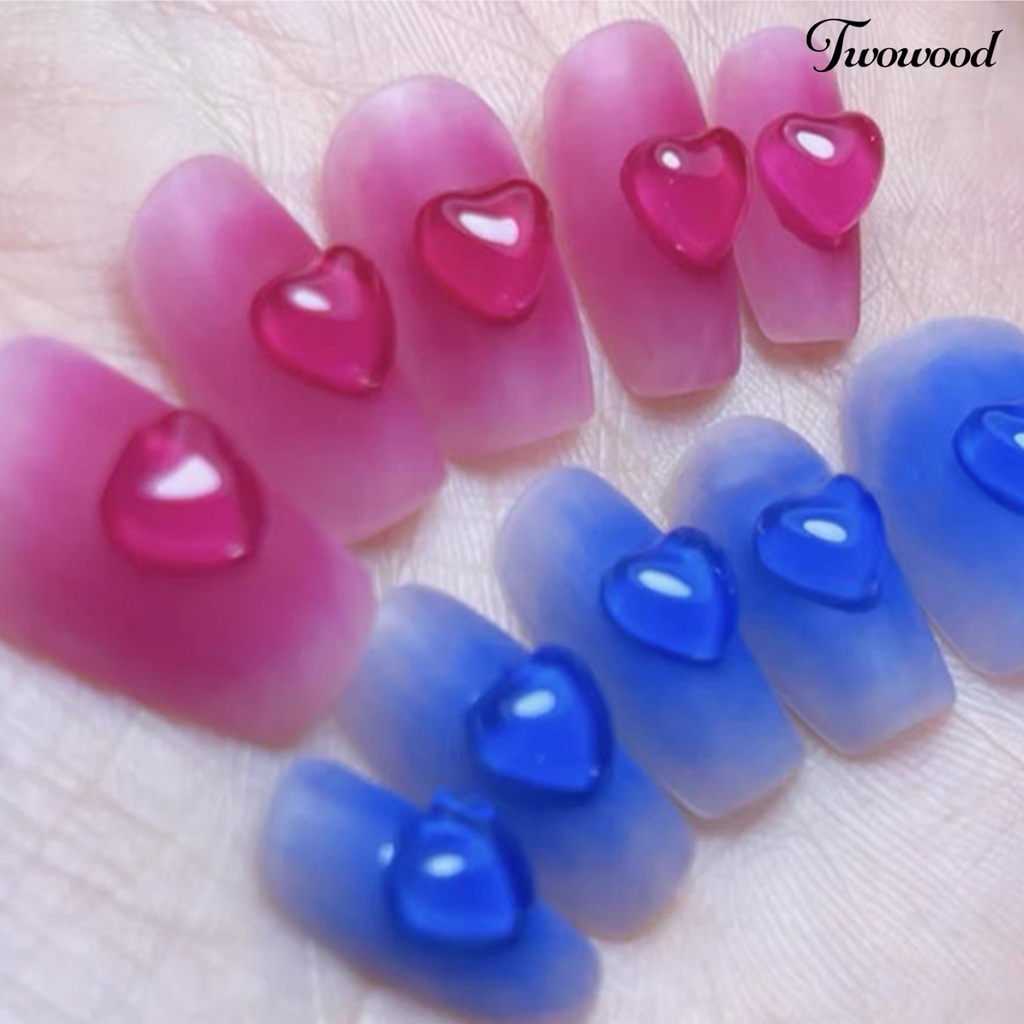 100pcs Aksesoris Kuku 3D Bahan Resin Untuk Dekorasi Manicure