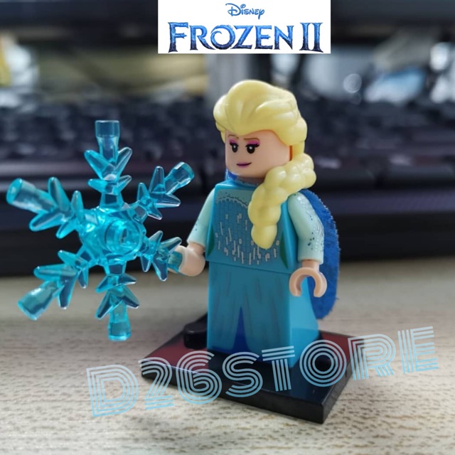 Mainan Lego Mini Figure Princess Elsa Disney Frozen 2