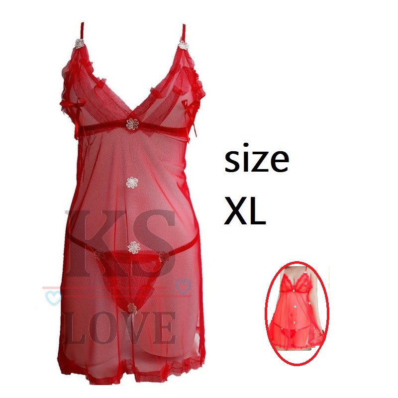 Lingerie XL Ukuran Besar Big Size Plus cd Transparan