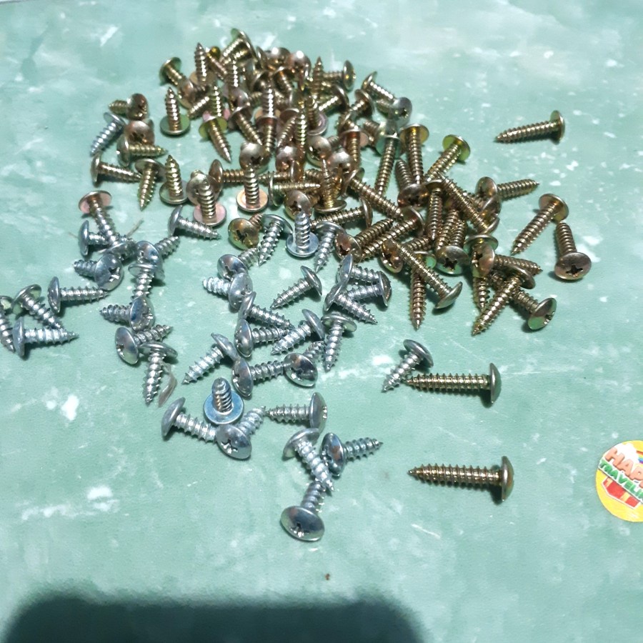 Baut Sekrup Mesin Cuci AC Kulkas 4mm-18mm
