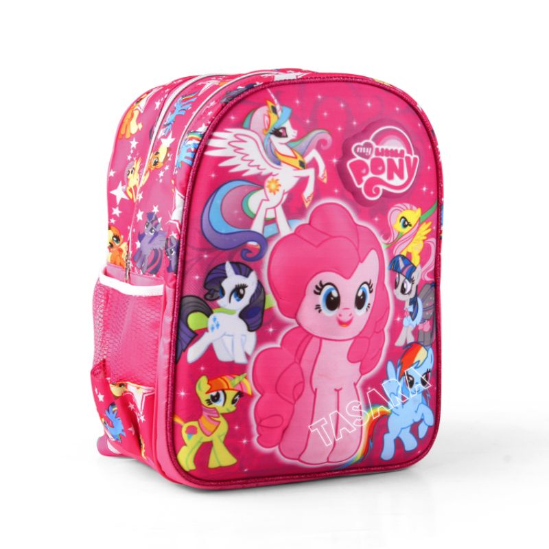 Ransel anak kuda poni/ransel anak kuda pony bonus set alat tulis kuda pony/ransel sekolah anak karakter