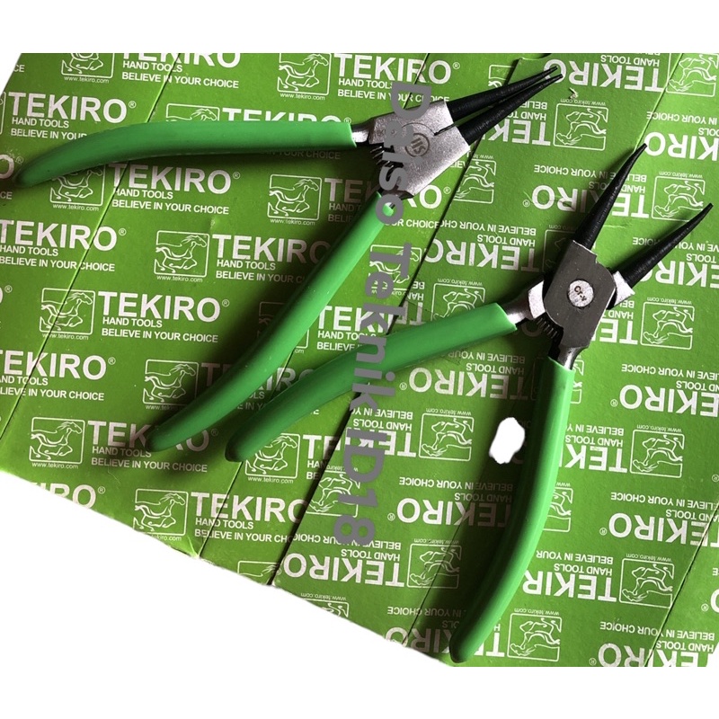 PAKET TANG SNAP RING TEKIRO ES IS 7 INCH / Alat perkakas bengkel