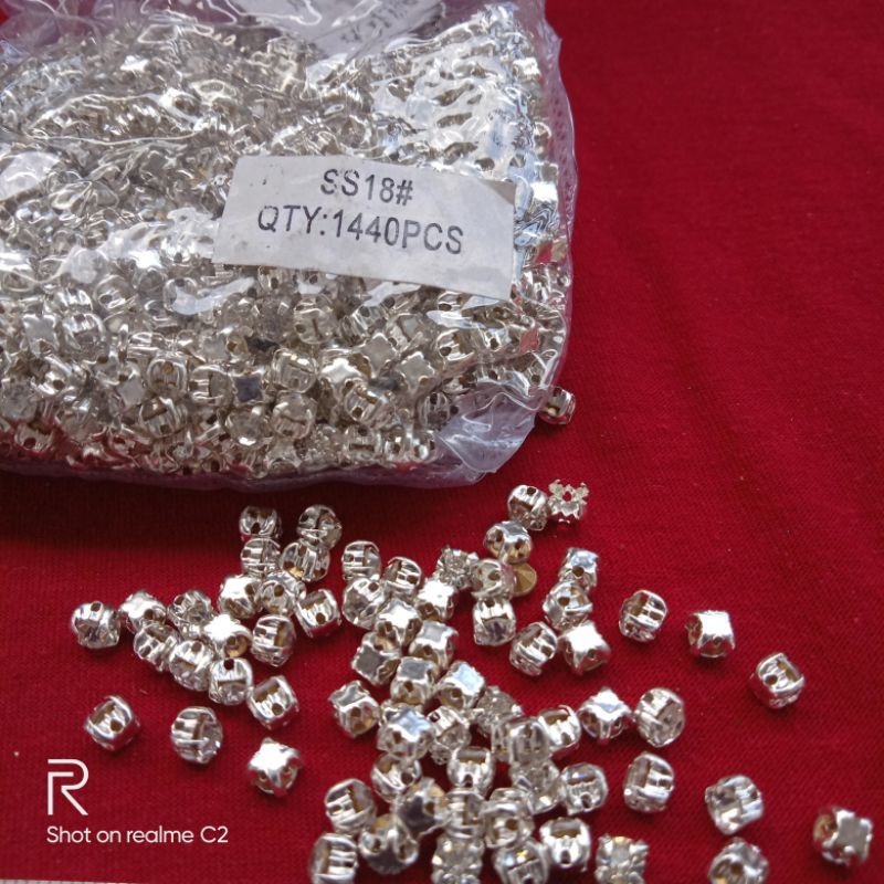 diamon cangkang ss18(4mili) dijual per lusin