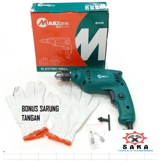 MESIN BOR TEMBOK BETON BESI KAYU MESIN BOR LISTRIK MURAH IMPACT DRILL MAILTANK SH30