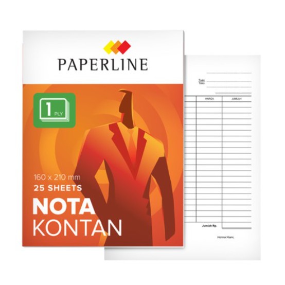 

[PCS] BUKU NOTA KONTAN B1 BESAR 1 PLY X 25 LEMBAR PAPERLINE*