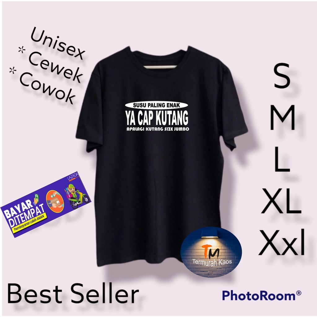 Cod Diskon Promo Gratis Ongkir Kaos SUSU CAP KUTANG JUMBO /Kaos Terlaris Kualitas Terjamin Kaos Pria Distro Hits 2022/Kaos Murah Kaos Cotton 30s Kaos katun/Pakaian Pria Kaos Pria Dan Pakaian Wanita Kaos Viral/Best Seller Pakaian Pria